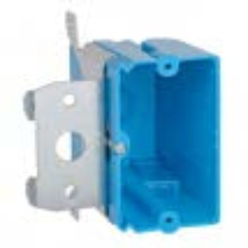 Single Gang New Construction Adjustable Plastic Box 21 cu.in.