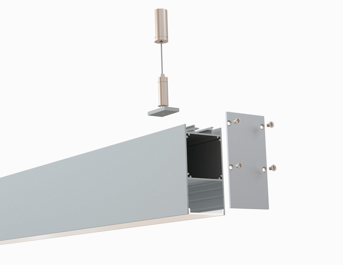 Slim Linear Pendant LED Channel - 535ASL