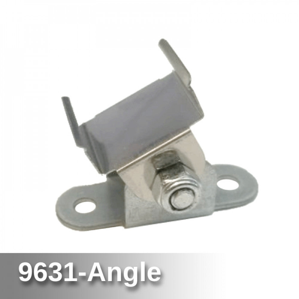 11/16" Black Low Profile Led Aluminum Channel-9631-Black
