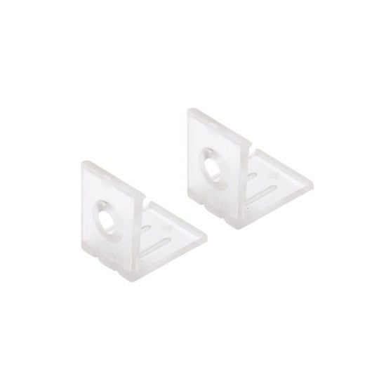 5/8" Black Lens Full Cover Angled LED Aluminum Channel