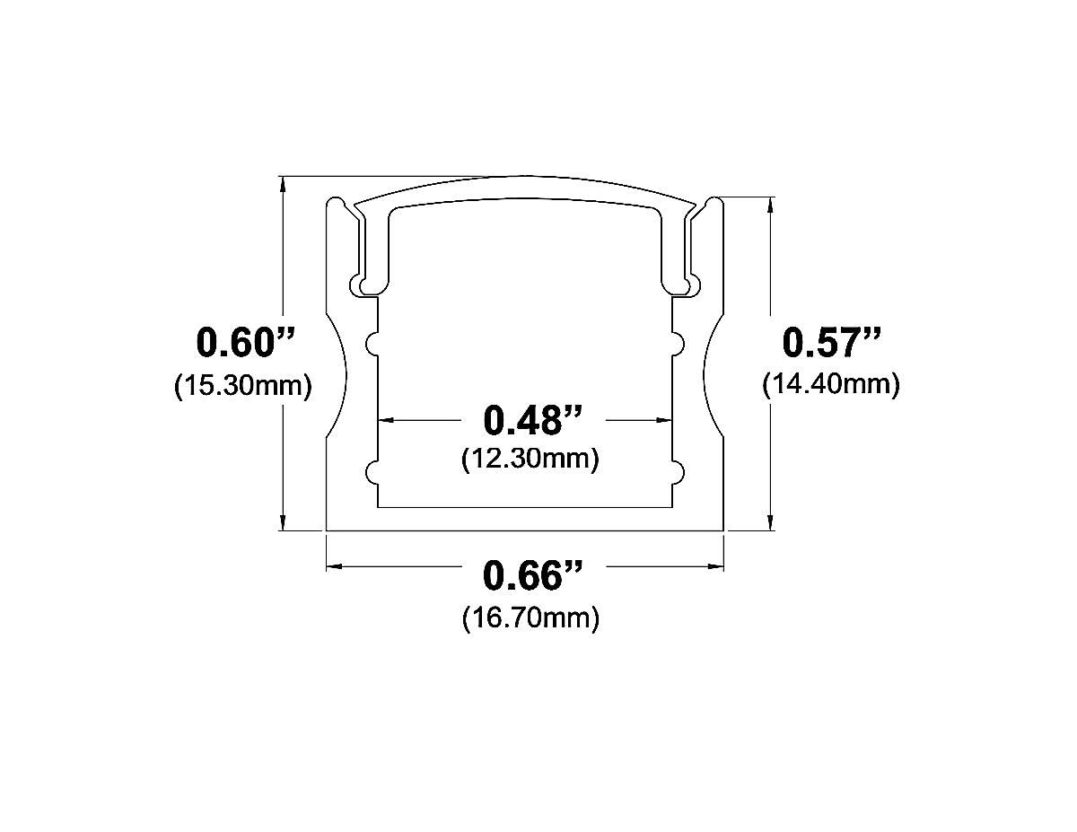 971ASL - Slimline LED Channel