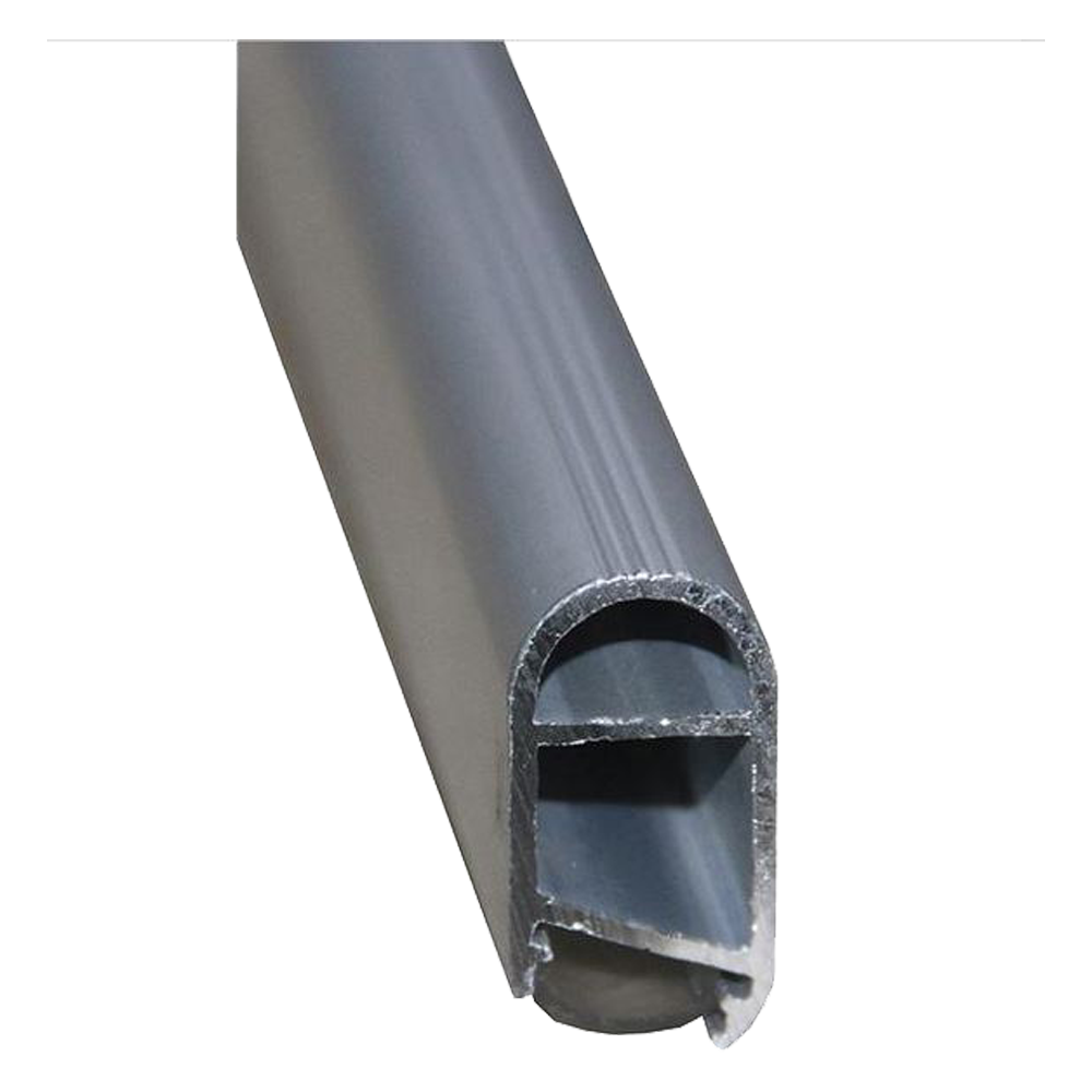 Aluminum Profile Wardrobe Rail (Rounded Cover) - AP16F