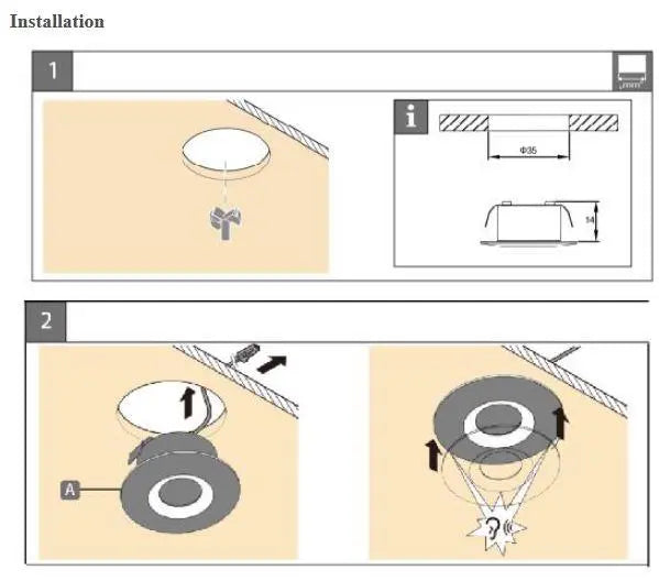 Puck/Cabinet Light - CB15