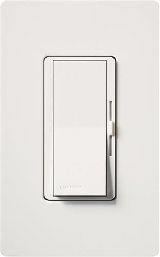 Lutron Diva LED+ Dimmer Switch for Dimmable LED, Halogen and Incandescent Bulbs, Single-Pole or 3-Way, DVCL-153P