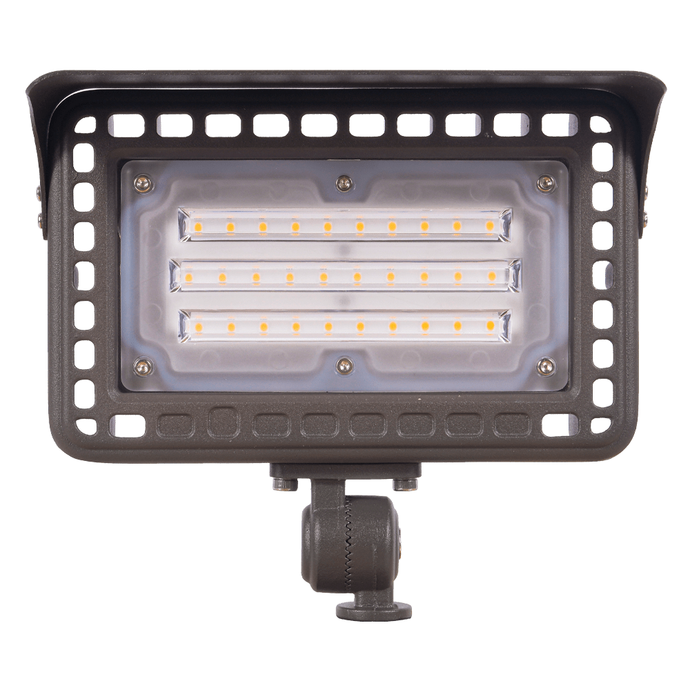 FLACCT40-INTEGRATED 3CCT ALUMINUM FLOOD LIGHT