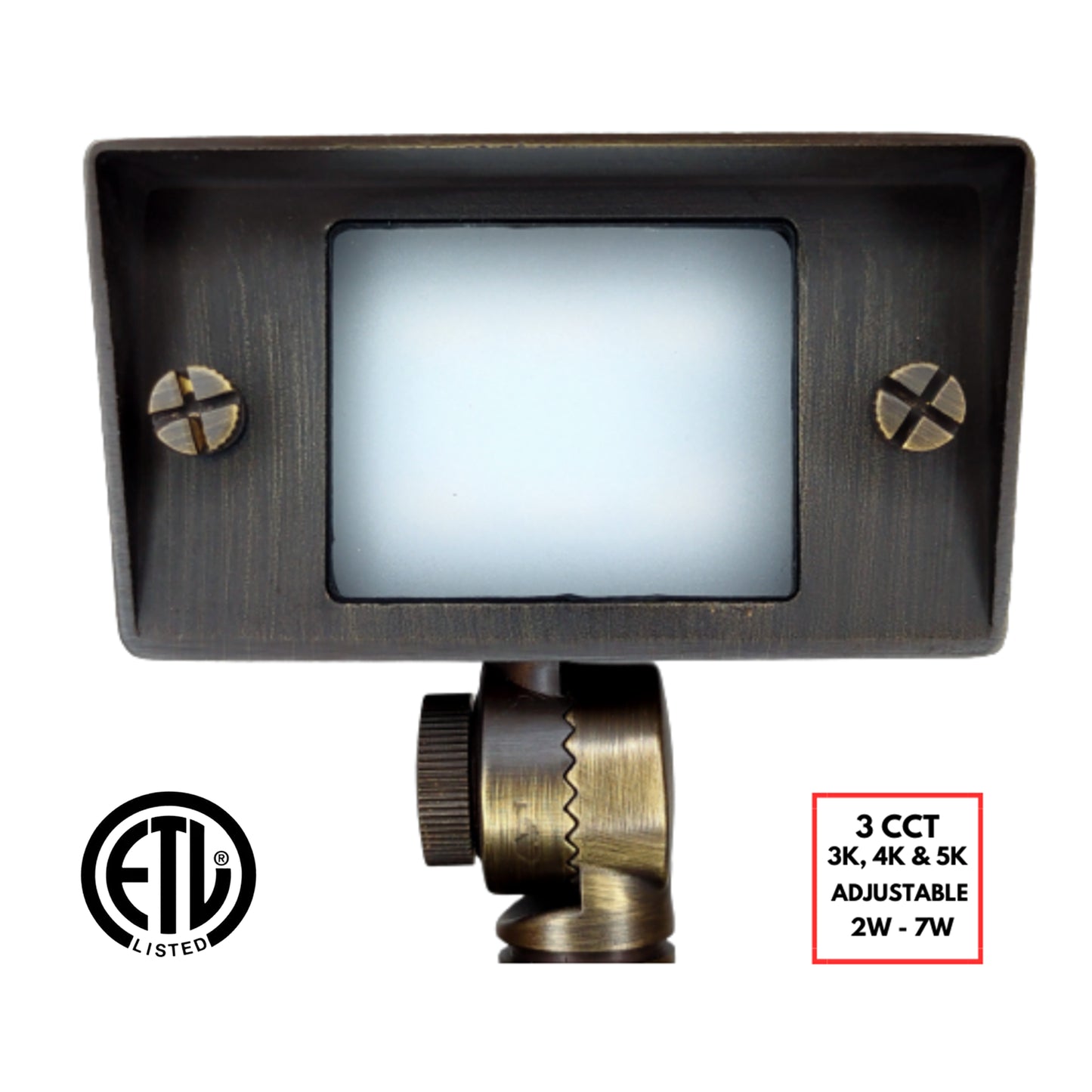 3CCT Brass Flood Light - FPBCC04