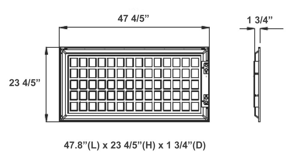 LED Backlit Panel Lights, 30W/40W/50W, 3000K/3500K/4000K/5000K
