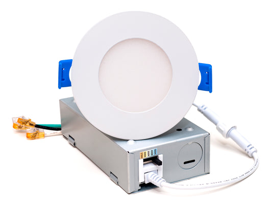 3" 5CCT Canless Ultra-Slim Recessed Light - MW Lighting