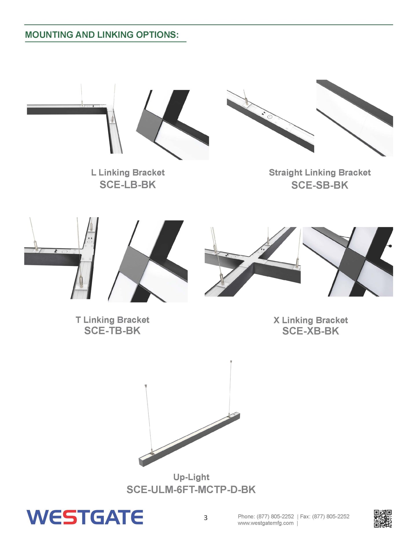 Builder Series Power & CCT Adjustable Linear Light SCE - 120-277V