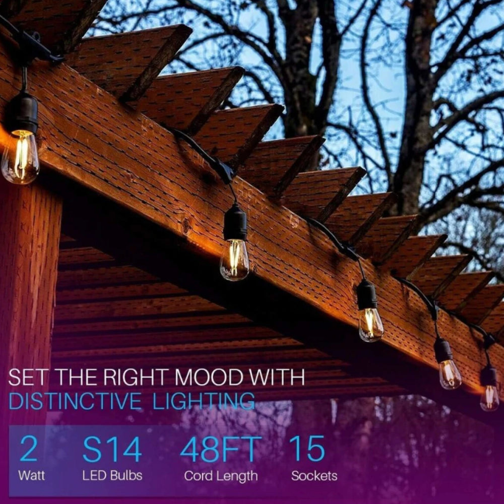 Low Voltage Bistro String Lights - SL101
