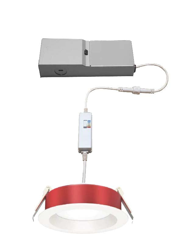 6 Inch Fire Rated Round Slim LED with Easy Color SeleCCTor - FS-RL640-CCT