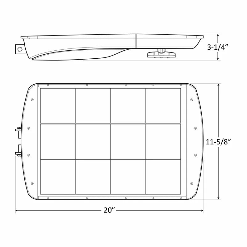 LED Solar Roadway/Flood Light