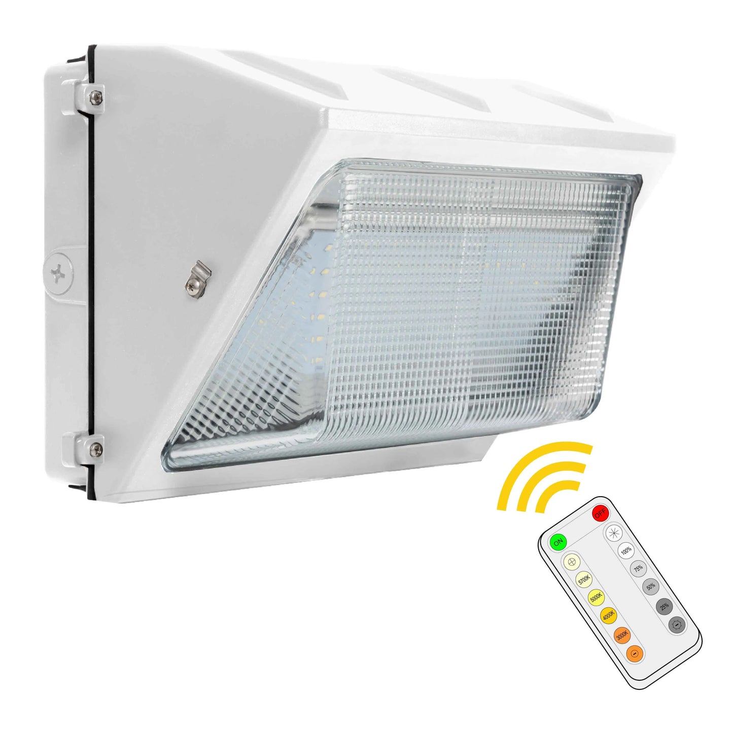 LED Tunable Non-Cutoff Wall Packs - WMX-MCTP-D-WH
