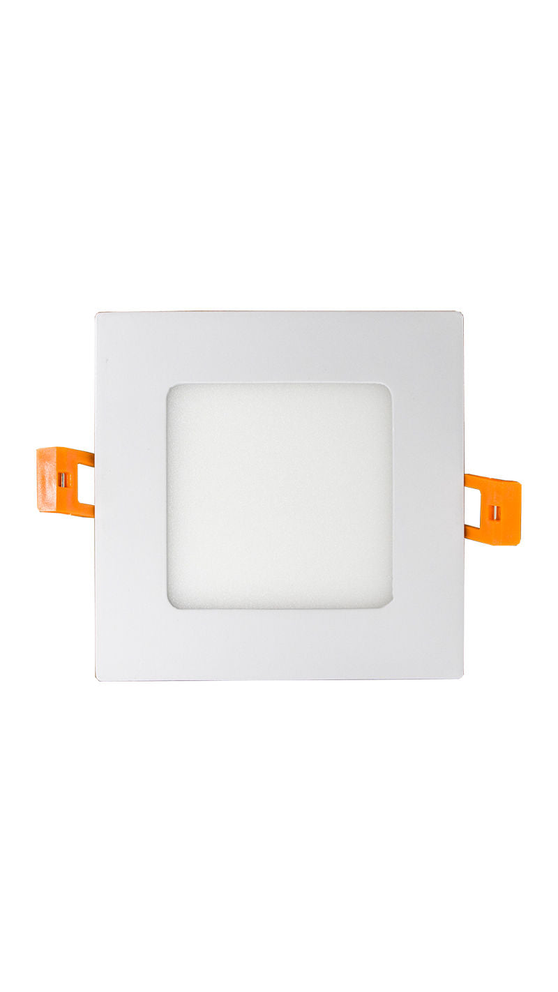 LED 4" Square Ultra Slim Round-Back Recessed Lights