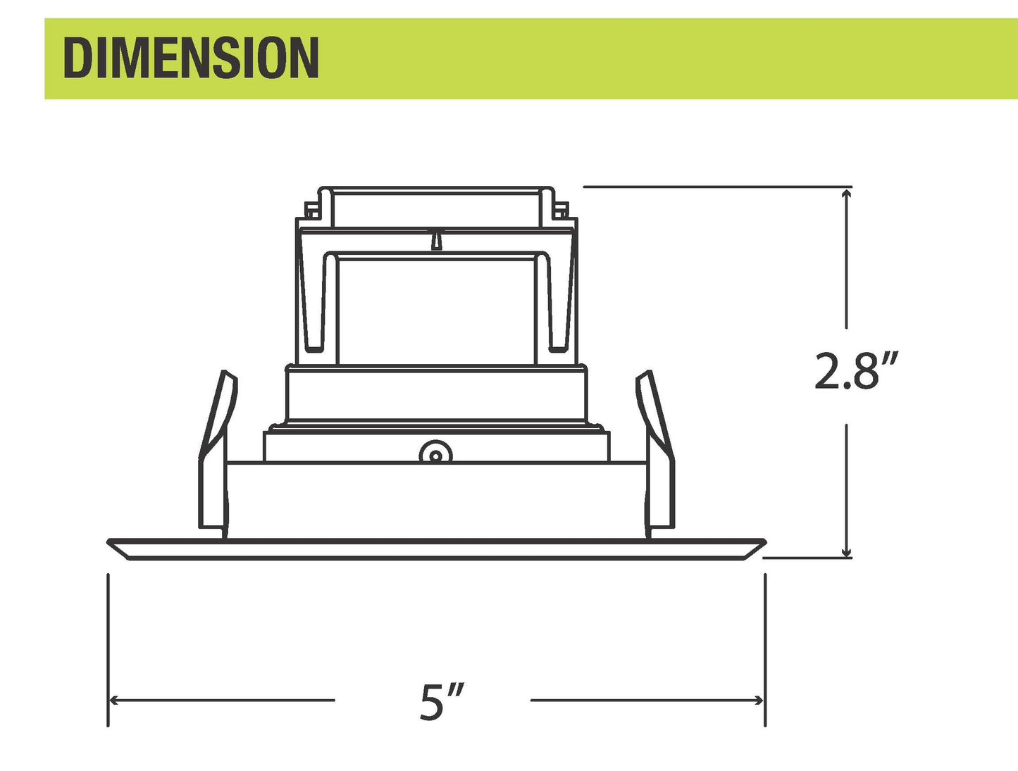 4 Inch Round Adjustable LED Retrofit Module - RL461