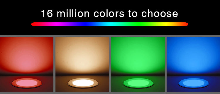 4 Inch RGB+CCT RECESSED PANEL LIGHT