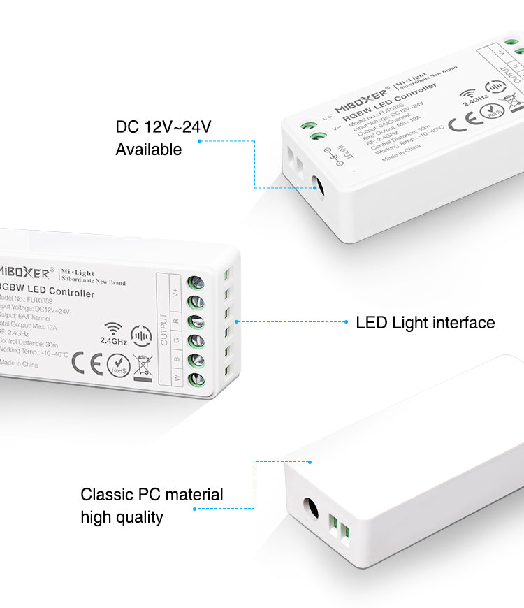 MI LIGHT 4 ZONE RGBW RECEIVER
