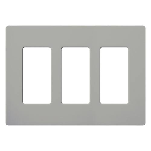 Lutron Claro Wallplate 3 Gang