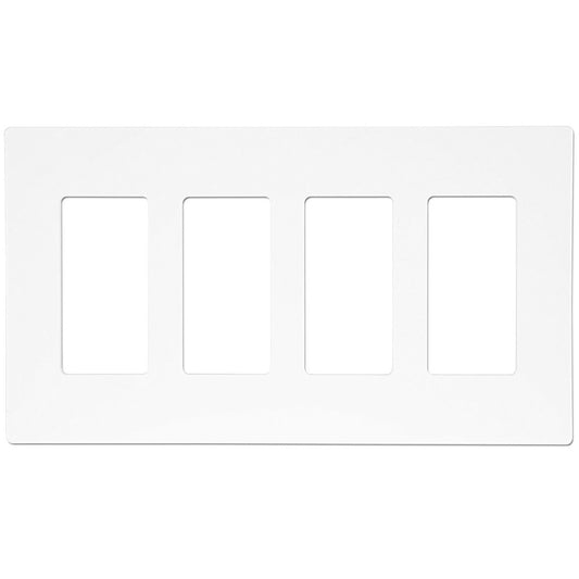 Claro Wallplate 4 Gang - Lutron