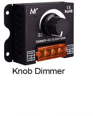 Knob Dimmer DC 12-24V 30A – Eagle Rock LED