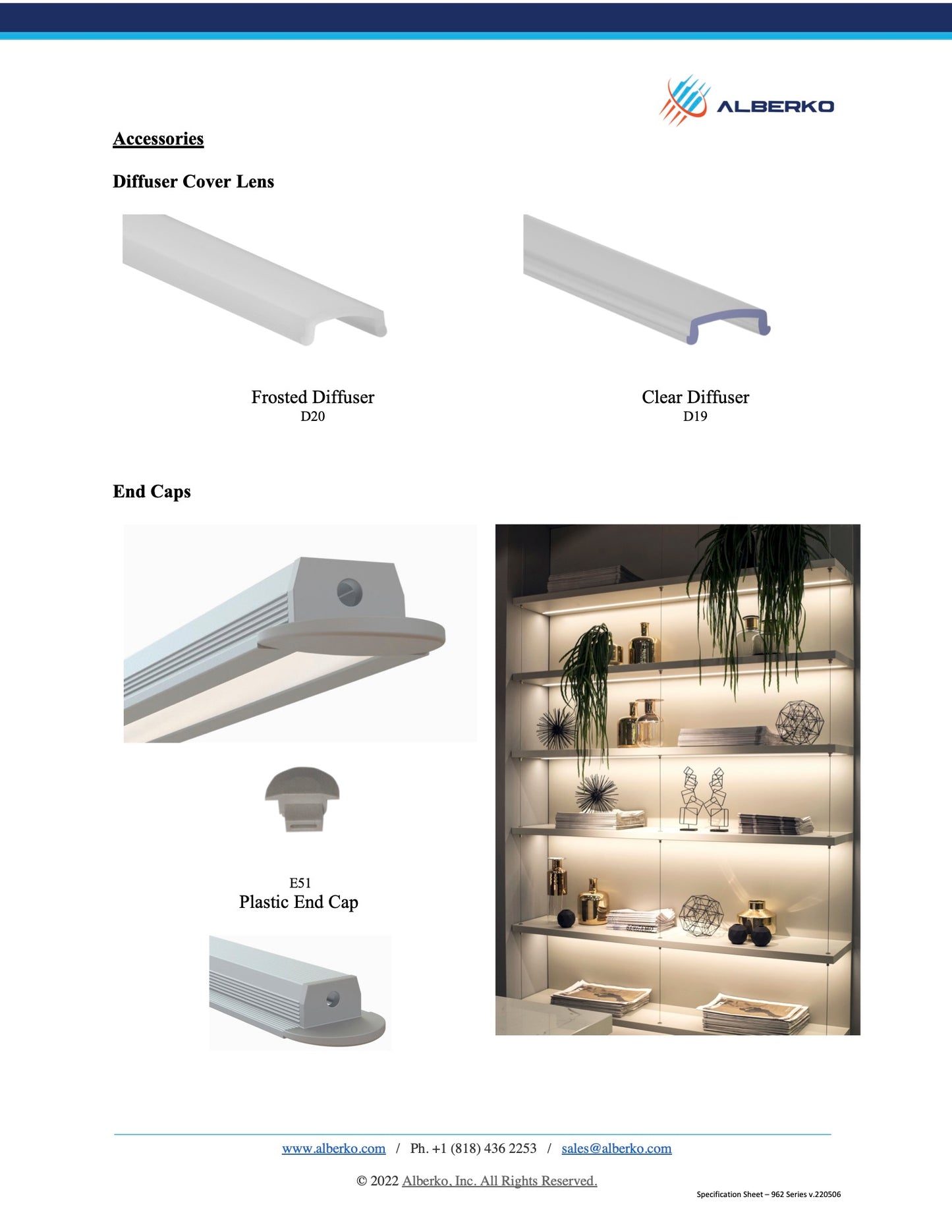 962ASL - Recessed LED Channel