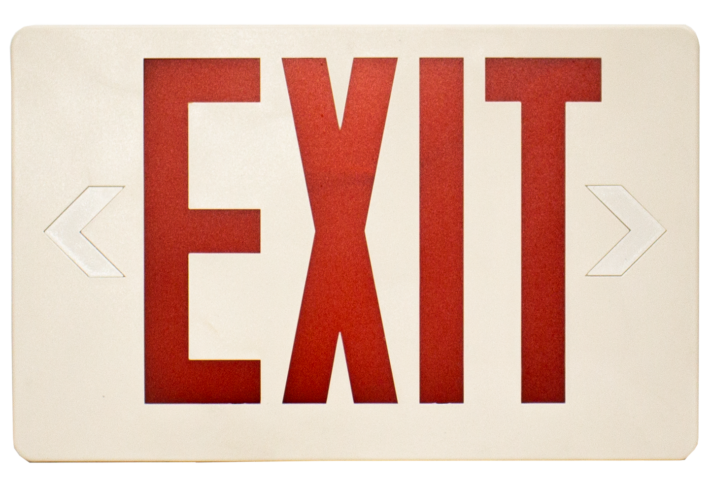 Ultra Thin Emergency Exit Sign - Red