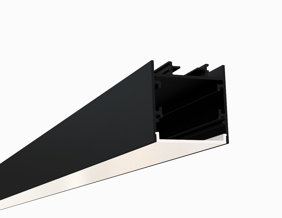 Surface / Pendant Black LED Channel - 435ASL-B