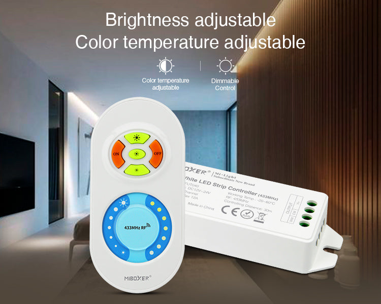 Tunable White CCT LED Controller Set