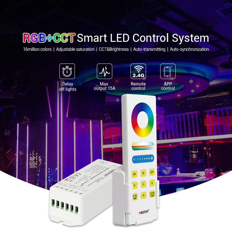 Led Controller Settings RGB+CCT Smart LED Controller Set – Eagle Rock LED