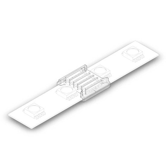 RGB+CCT 12mm Mini Solderless Strip Coupling