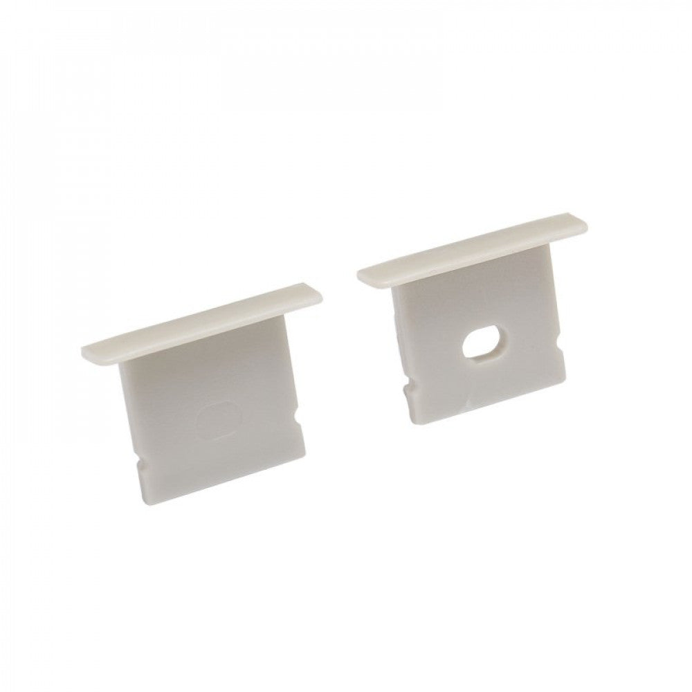 1-1/8" Deep Square Led Aluminum Channel W/ Trim  9641-W