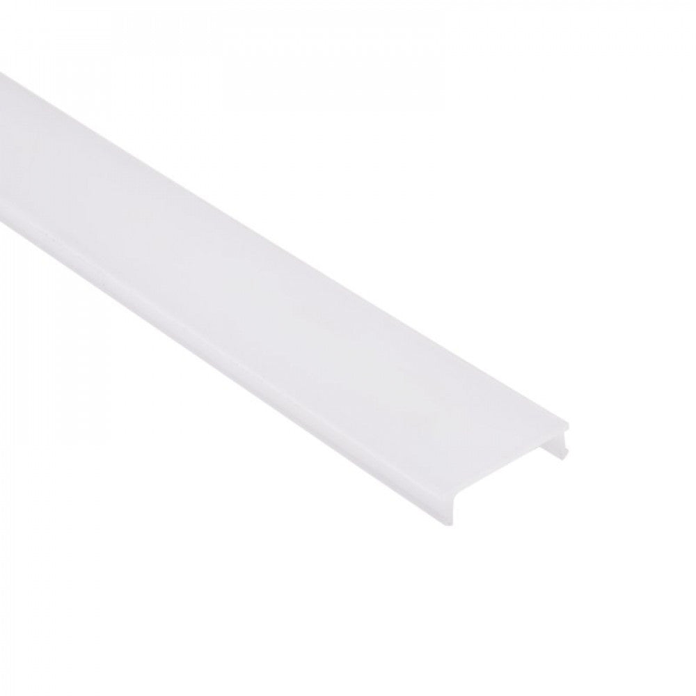 1-1/8" Deep Square Led Aluminum Channel W/ Trim  9641-W