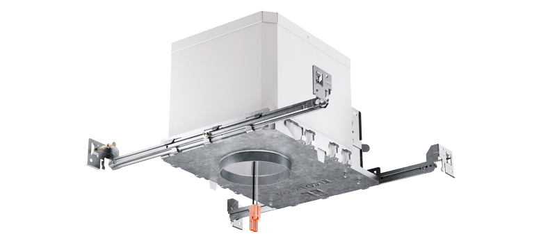 2" MAX. Adjustability IC Airtight New Construction Housing