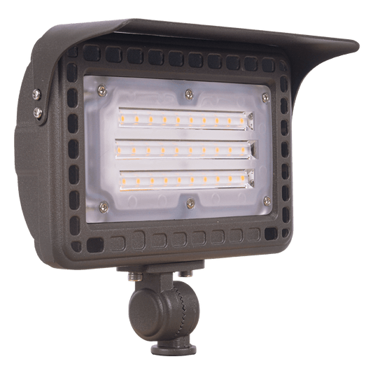 FLACCT40-INTEGRATED 3CCT ALUMINUM FLOOD LIGHT