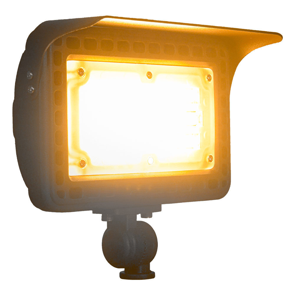 FLACCT40-INTEGRATED 3CCT ALUMINUM FLOOD LIGHT