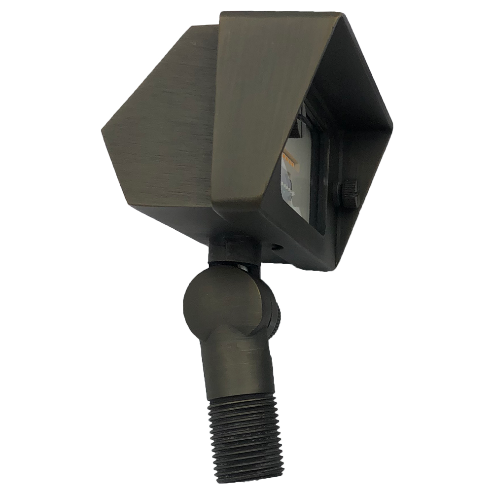 Integrated Brass Flood Light (Adjustable Wattage) - FPB02