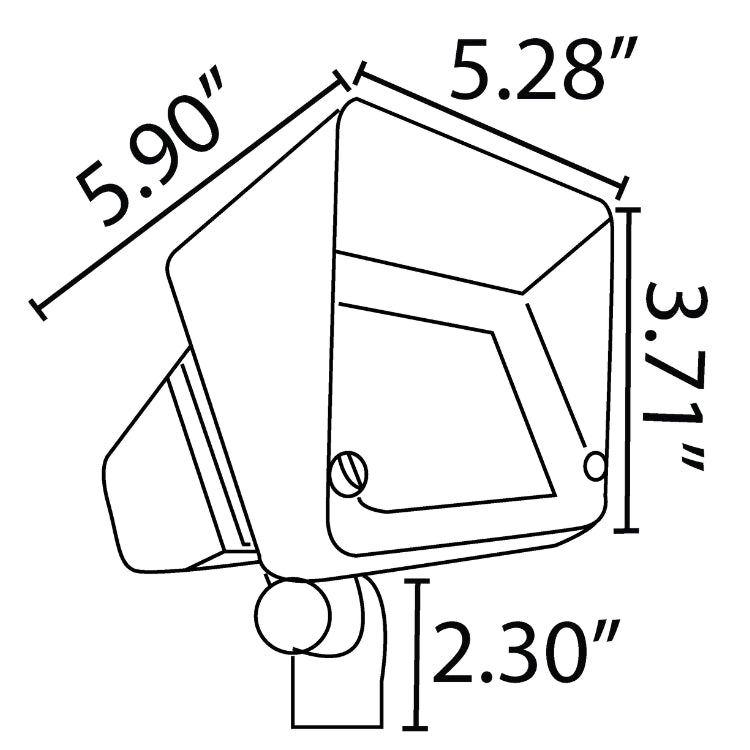 Brass Flood Light - FPB05
