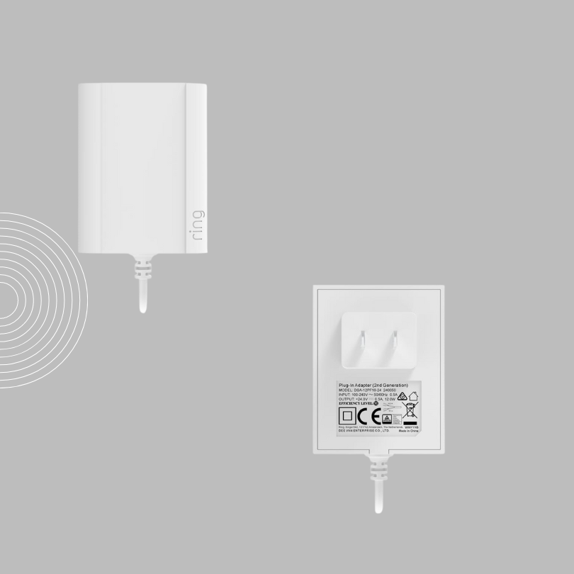 RING PRO Plug in Gen 2 Power Adapter