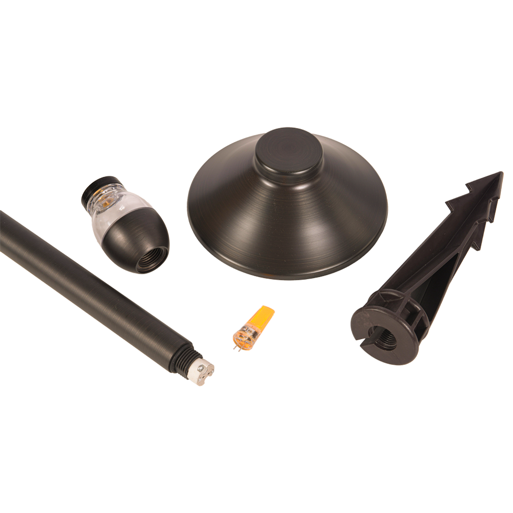 Clear Brass Path Light - PLB02