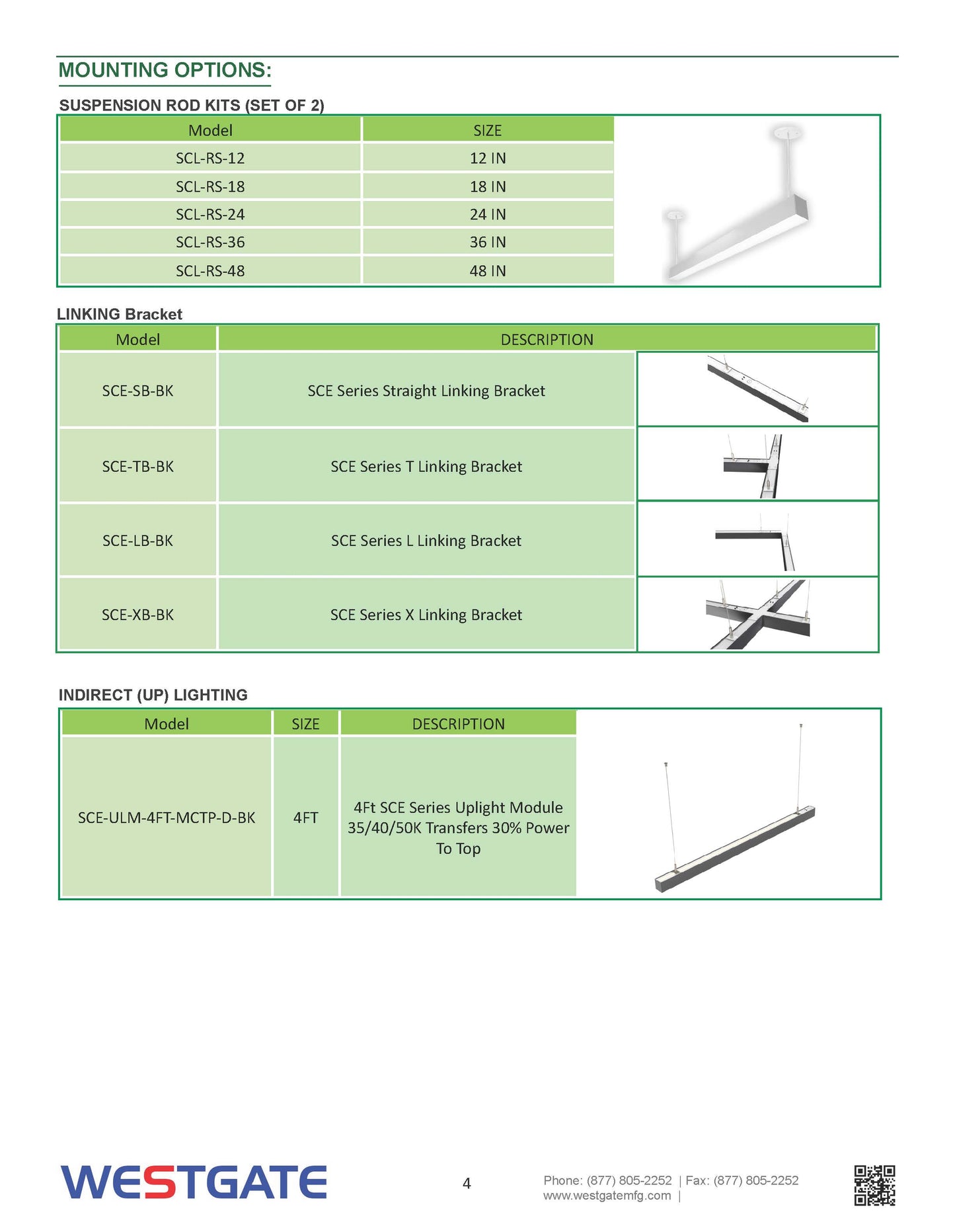 Builder Series Power & CCT Adjustable Linear Light SCE - 120-277V