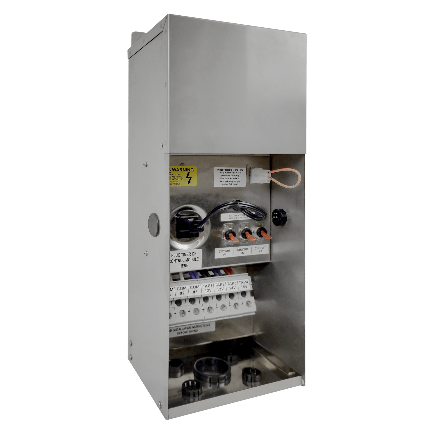 900W Manual Stainless Steel Transformer - TSR900