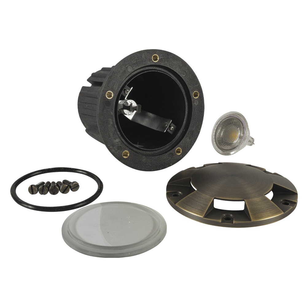 Brass Multi-Directional Well Light - UNB07