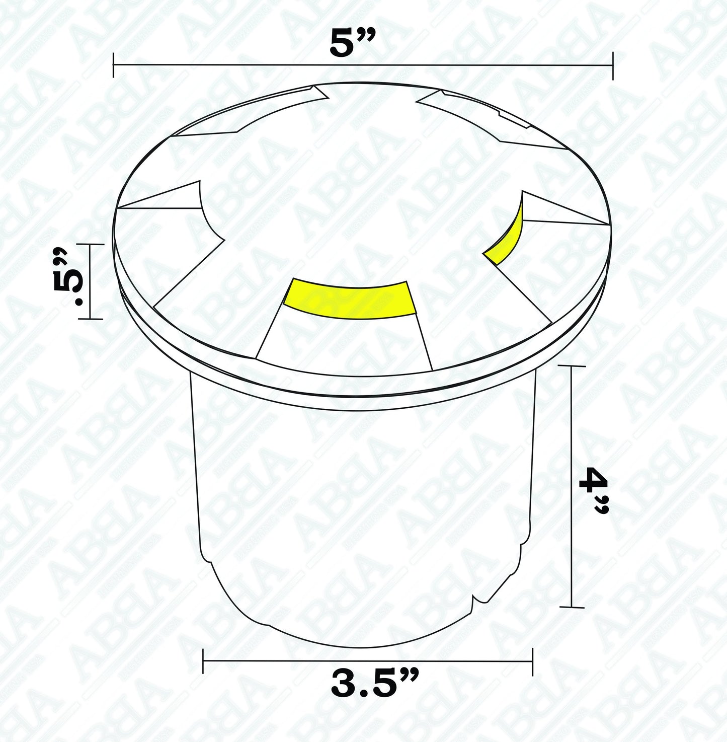 Brass Multi-Directional Well Light - UNB07