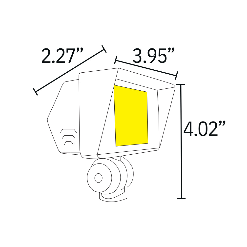 3CCT Brass Flood Light - FPBCC04