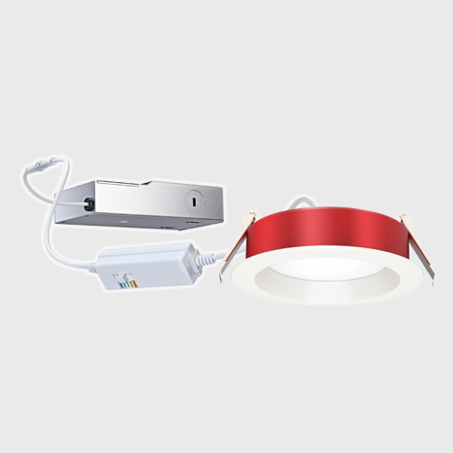 6 Inch Fire Rated Round Slim LED with Easy Color SeleCCTor - FS-RL640-CCT