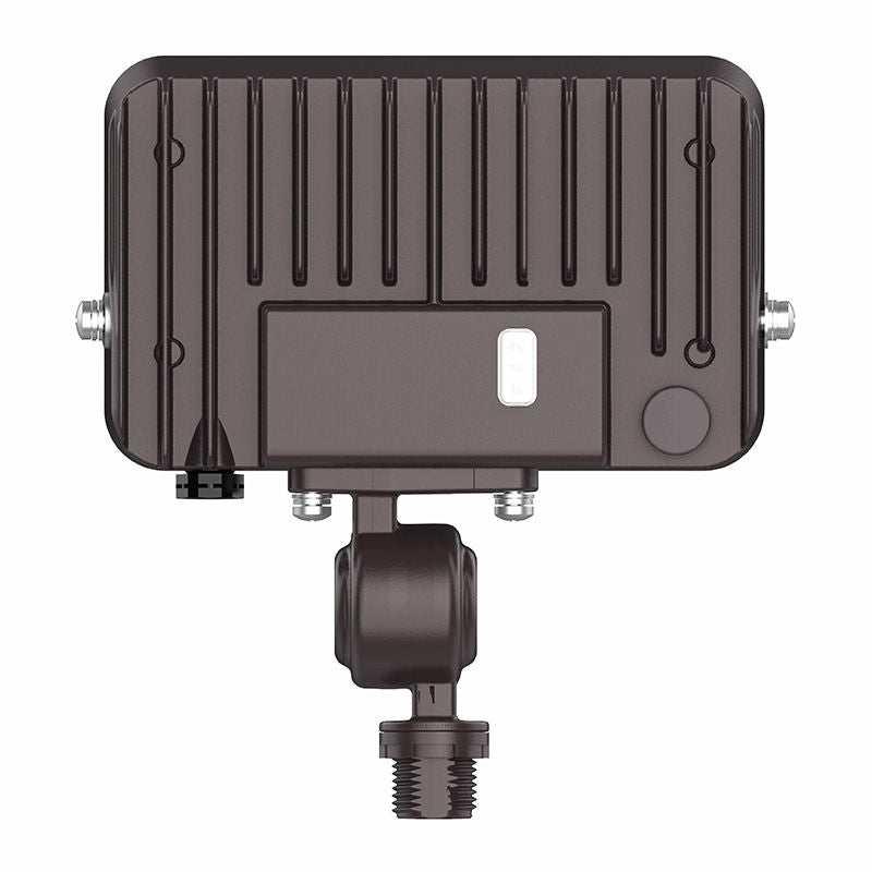 LED Compact Flood Lights 15W - Integrated DC Button Photocell Included
