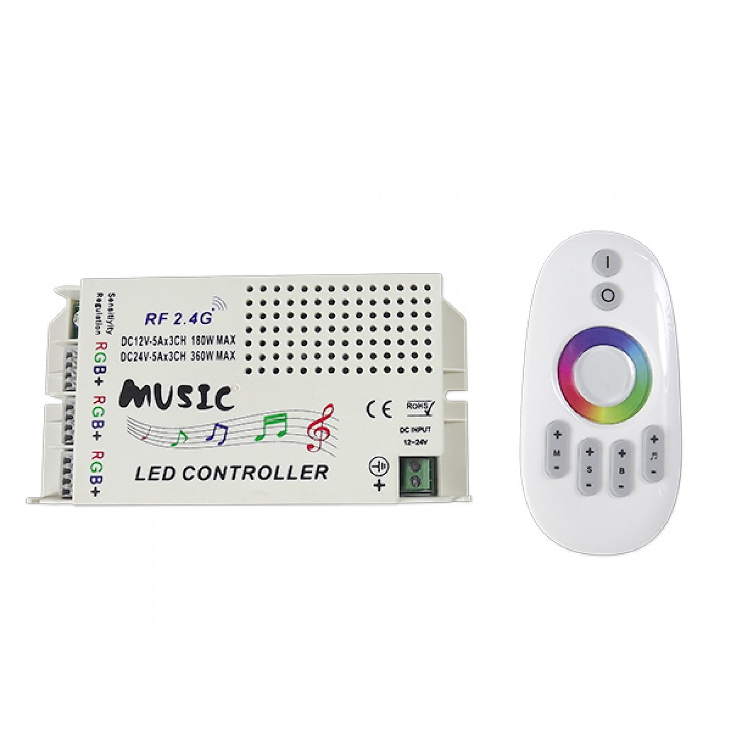 RGB Music Color Wheel Cotroller – Eagle Rock LED