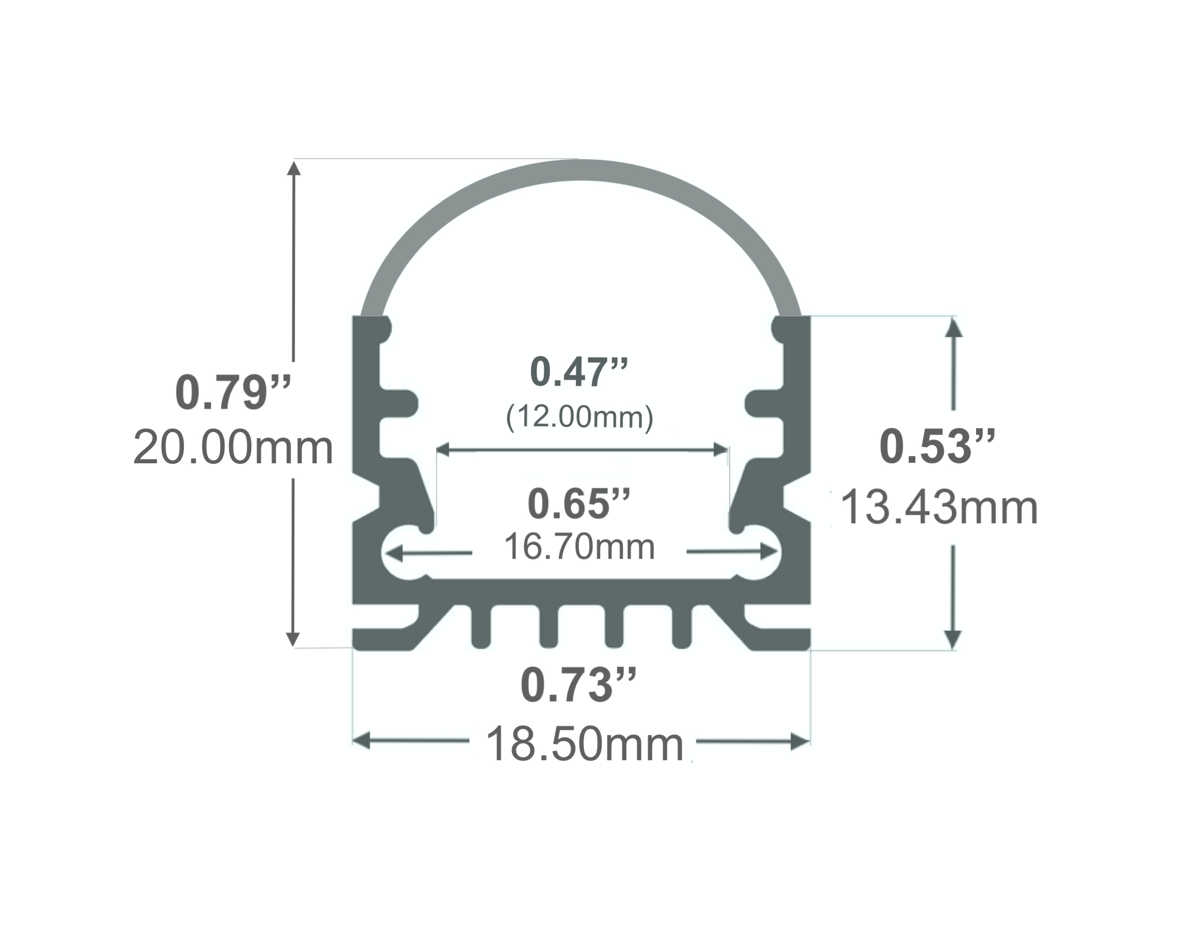 961ASL - Slimline LED Channel