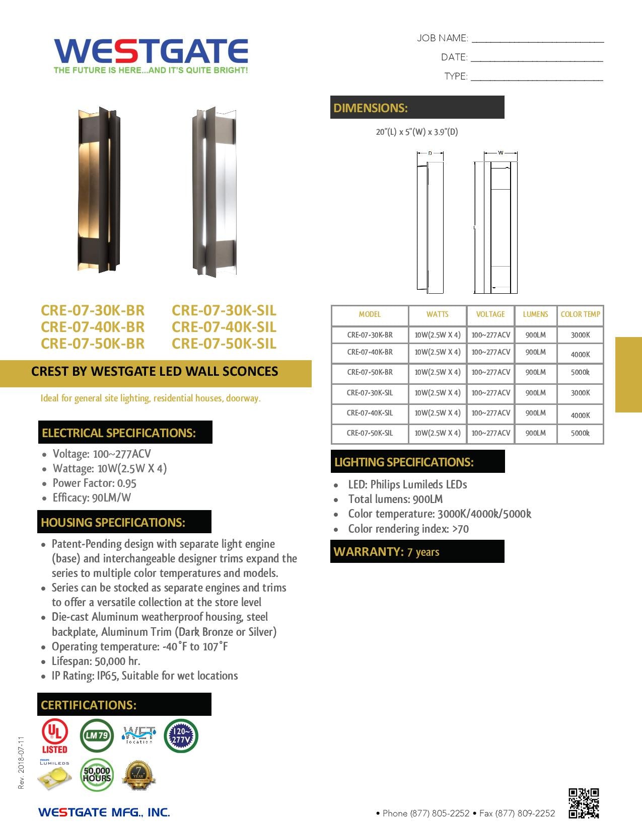 Crest by Westgate - Bronze Passage