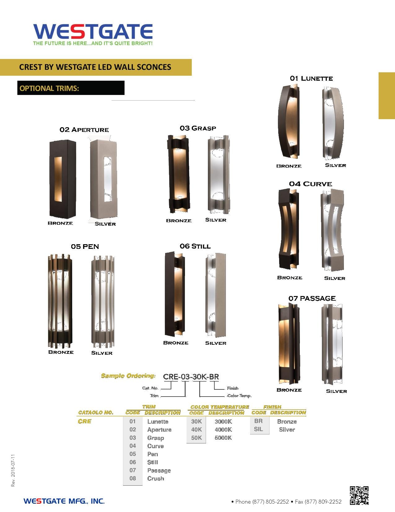Crest by Westgate - Bronze Passage